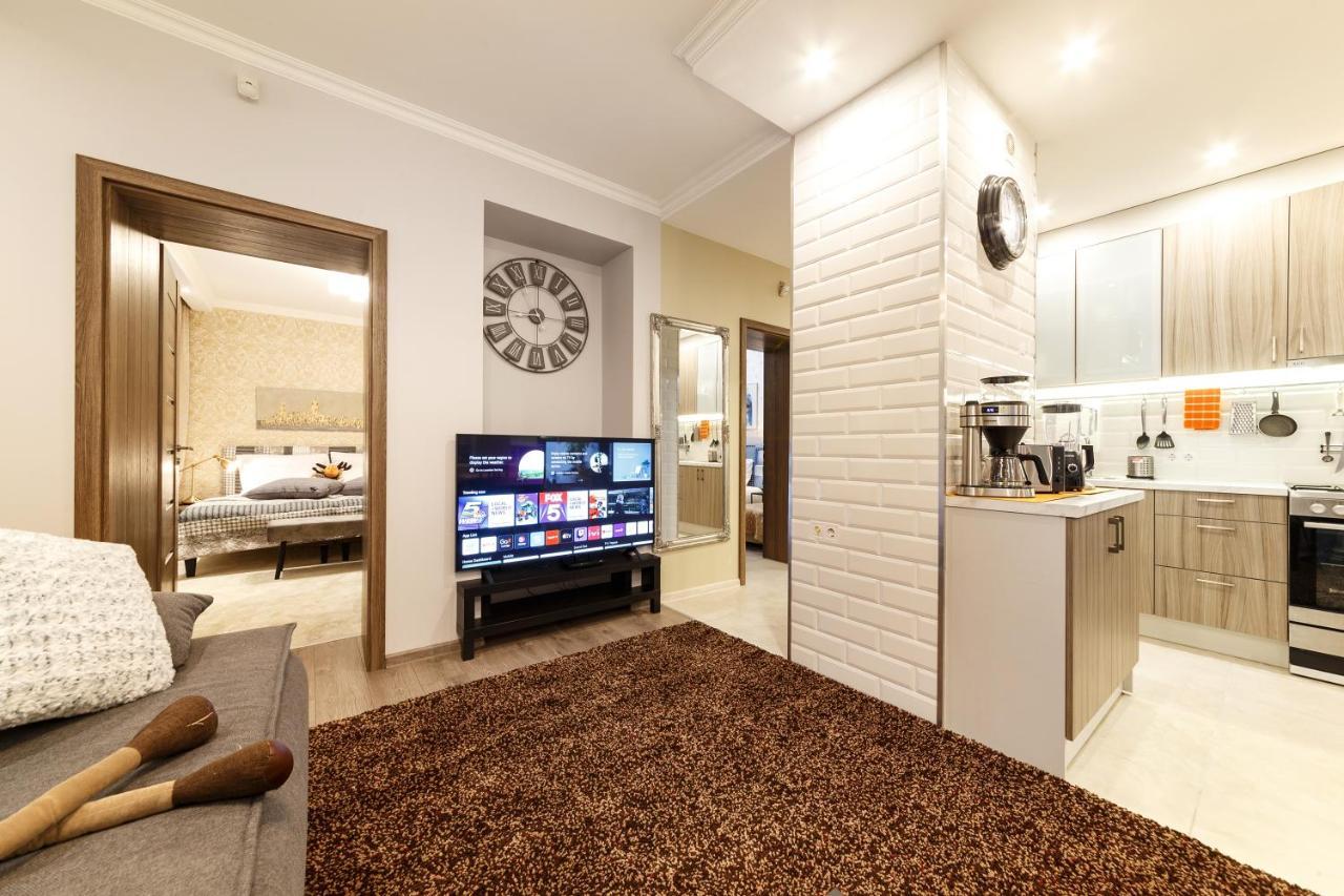 Parkcosylux Two Bedrooms Apart Free Parking Riga Exterior foto